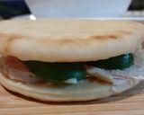 A picture of step 1 of Easy chicken & cucumber sandwich.