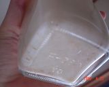 A picture of step 4 of Sake Lees Yeast - Liquid Bread Starter.