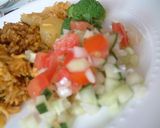 A picture of step 7 of Authentic Iranian Dish: Cinnamon-Scented Tomato Rice Pilaf.