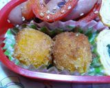 A picture of step 4 of Simple Bento Kabocha and Cheese Croquettes.