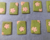 A picture of step 18 of Sakura and Matcha Cookies.