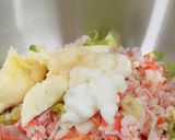 Foto langkah ke 3 dari resep Rice Paper Crab Rangoon 🦀.