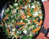 Stir fried vegetables recipe step 3 photo