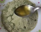 A picture of step 3 of Aloo palak paratha.