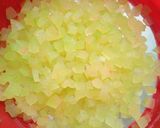 टूटी फ्रूटी विथ वाटरमेलन (Tutti fruity with watermelon recipe in hindi) रेसिपी चरण 2 फोटो