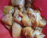 A picture of step 1 of Chicken Achari Wraps.