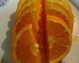 A picture of step 8 of Pork a l'Orange with broccoli.