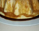 Foto del paso 4 de la receta: Flan de chocolate blanco con piñones