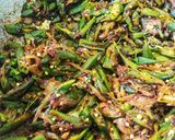 झटपट भेंडी मसाला (Bhendi Masala Recipe In Marathi) रेसिपी स्टेप 4 फोटो 
