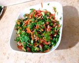 صورة لخطوة 5 من وصفة أرز ولوبياوبانيه ولسان عصفور سلطه