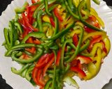 A picture of step 4 of Chicken Fajitas.