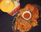 Palak ke pakory recipe step 4 photo