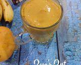 A picture of step 4 of 5 minutes Mango and Karpooravalli Banana Smoothie.
