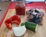 Foto del paso 1 de la receta: Caballa con pisto