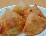 A picture of step 4 of Baked Samosa.
