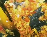 A picture of step 2 of Baked masala Pattice Pav Burger my style.