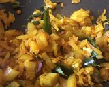 A picture of step 2 of #nationalcurryweek 🍠 Sweet potato and vegetable pathia.
