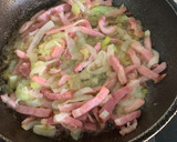 Foto del paso 1 de la receta: Tallarines con salsa de bacon y queso brie