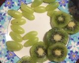 A picture of step 8 of Vanilla Fruit Custard.