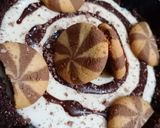 A picture of step 6 of Chocolate Milk Tart.
