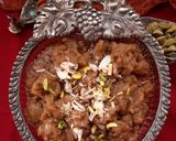 A picture of step 6 of RAJGIRA SHEERA (AMRANTH FLOUR HALWA).