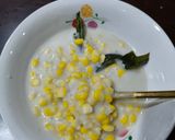 Gambar langkah 4 resipi Bubur Jagung (Resepi Mak).