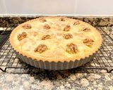 Foto del paso 12 de la receta: Pastel con crema, manzanas y nueces (Cake with cream, apples and nuts)