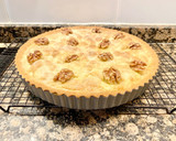 Foto del paso 12 de la receta: Pastel con crema, manzanas y nueces (Cake with cream, apples and nuts)