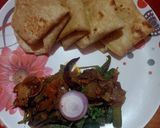 A picture of step 5 of Lady finger do pyaaza.