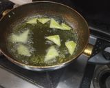 A picture of step 4 of Spinach Nachos.