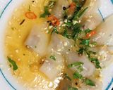Hình bước làm 2 của món Đại chiến bánh lọc