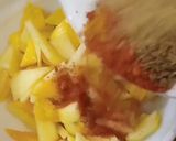 A picture of step 2 of Khatta meetha,keri ka achaar.