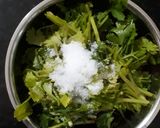 A picture of step 3 of Coriander tomato chutney.
