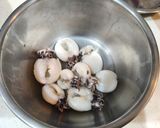 沙茶炒金針菇小章魚的食譜步驟1照片