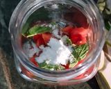 A picture of step 2 of Watermelon mojito.