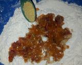 A picture of step 2 of Flour moi moi.