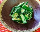 A picture of step 5 of Speedy 5-Minute Okra Tossed with Sesame Seeds.
