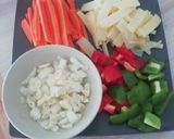 Gong-Bao csirke (mogyorós csirke) csípős recept fázis 3 fotója