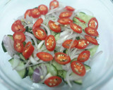 A picture of step 2 of Marinated Cucumber.