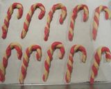 A picture of step 8 of For Christmas! Candy Cane Cookies.