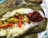 Foto langkah ke 10 dari resep Nasi bakar👍.