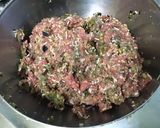Une image de l'étape 5 de Minis pains de viande au bœuf,aubergine,curry et olives.