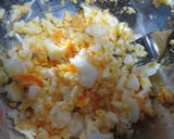 A picture of step 2 of Delicious Bitter Melon, Egg & Tuna Salad.