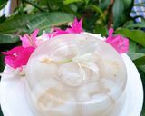 Hình bước làm 7 của món Thạch nhãn(vải) cốt dừa