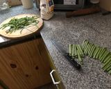 Foto del paso 5 de la receta: Fideos de espinaca caseros