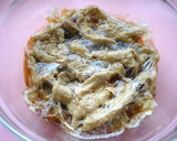 A picture of step 6 of Somen Noodles with Cucumber and Pork.