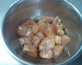 A picture of step 1 of Delicious and Healthy Sweet & Sour Pork With Chicken Tenders.