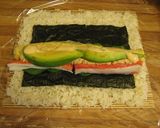 A picture of step 5 of Easy California Rolls.