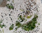 A picture of step 1 of Onion paratha.