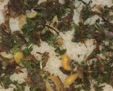 A picture of step 16 of Teh wali biryani in restaurant style😋😋.